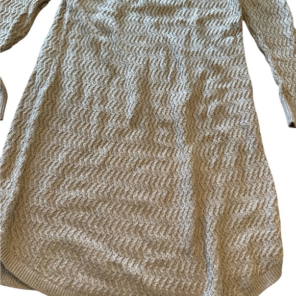 Tan Loft Knit Sweater Dress - Picture 4 of 6